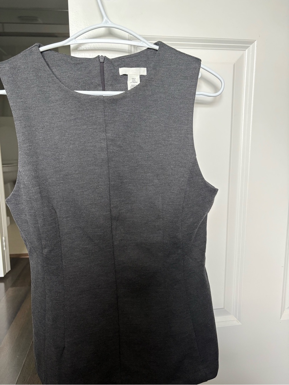 H&M Charcoal Sleeveless Top